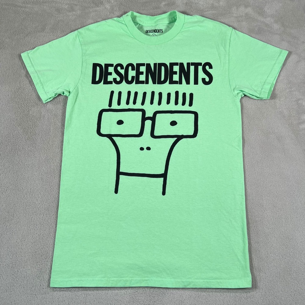 Descendents Classic Milo T-Shirt Men's Size Small Mint Green Punk Rock Graphic
